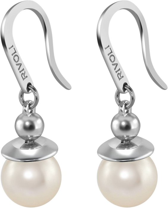 Серьги из серебра с жемчугом (Арт.aas-1-b-10-2-s)