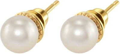 Серьги серебро с жемчугом Beautiful 2G Rivoli (арт.AAS-13-8-2-G)