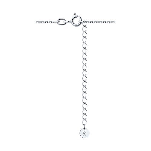 Колье из белого золота с бриллиантами (Арт.1070365-3)