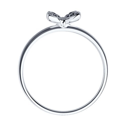 Кольцо из серебра с фианитами (Арт.94013372)