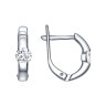 Серьги из серебра с фианитами (Арт.94020415)