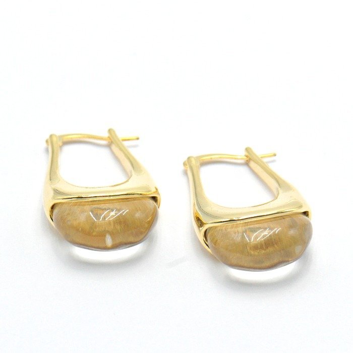 Серьги Серебряные крылья (Арт.022211180gp_stekloyuvelirnoe)