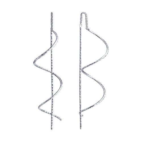 Серьги из серебра (Арт.94024417)
