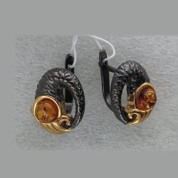 Серьги Эстет (Арт.51s451308pch)