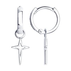 Серьги из серебра (Арт.94024806)