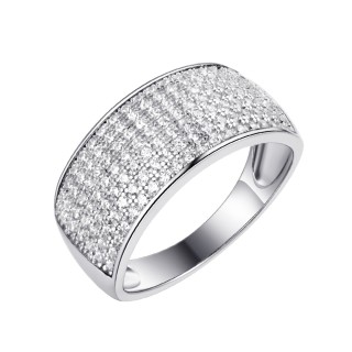 Кольцо серебряное с фианитами «Caviar Shine» Fresh Jewelry (арт.MP-R01516-X-W-X-X-W)