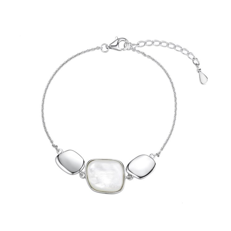 Браслет из серебра с жемчугом (Арт.pi-b01926-x-w-pn-x-x)