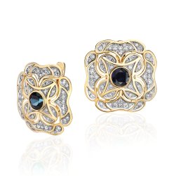 Серьги Эстет (Арт.01s6312105-3)