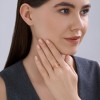 Кольцо из золота с фианитом «Золотой Цветок» Соколов (арт.51-110-02984-2)