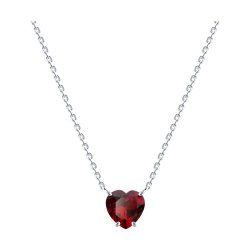 Колье из серебра с корундом (Арт.94071084)