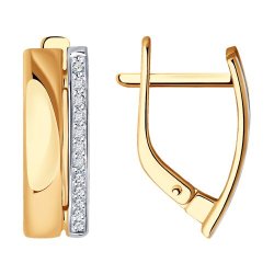 Серьги из золота с бриллиантами (Арт.51-220-01874-1)
