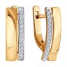 Серьги из золота с бриллиантами (Арт.51-220-01874-1)