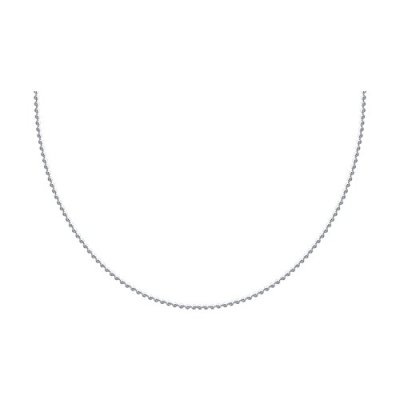 Колье из серебра с родиевым покрытием «Снежный Шелест» Соколов (арт.01033)