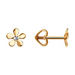 Серьги из золота (Арт.51-122-00989-2)