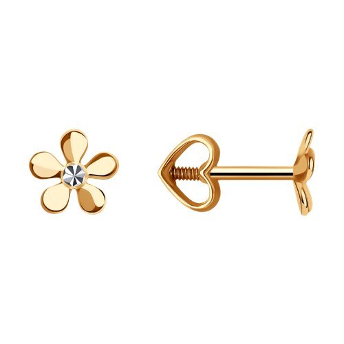 Серьги из золота (Арт.51-122-00989-2)