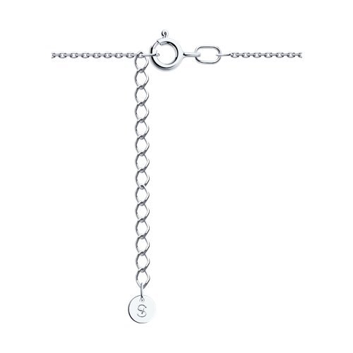 Колье из белого золота с бриллиантами (Арт.1070368-3)