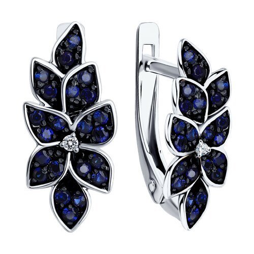 Серьги золотые пробы 585 (Арт.72-00314-3)