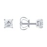 Серьги из белого золота с бриллиантами выращенными (Арт.9020110-3-5)