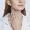 Кольцо из комбинированного золота с бриллиантами (Арт.1011939)