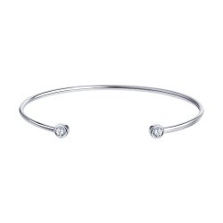 Браслет из серебра с фианитами (Арт.94050688)