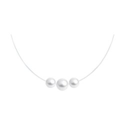 Колье из серебра с жемчугом (Арт.94070613)