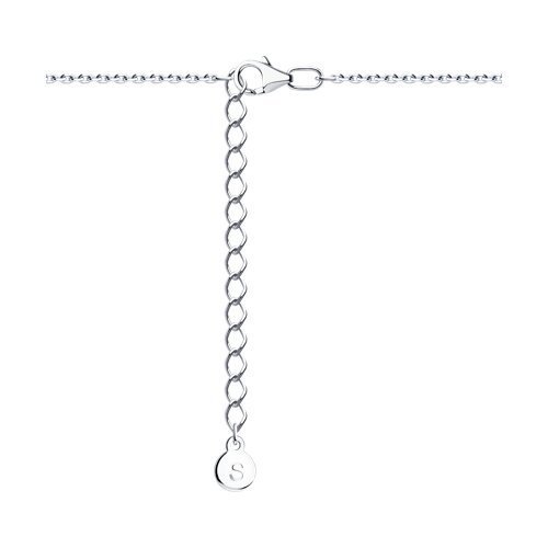 Колье из серебра с фианитами (Арт.94070723)