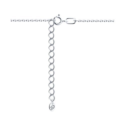 Колье из серебра с эмалью (Арт.94-170-02191-3)