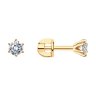 Серьги из золота с бриллиантами (Арт.9020036-36)
