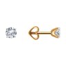 Серьги из золота с фианитами (Арт.51-122-02084-1)