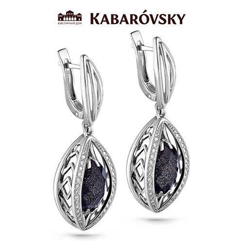 Серьги Кабаровский (Арт.12-067-1300)