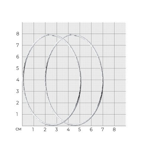 Серьги из серебра (Арт.94-124-01874-1)