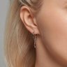 Серьга из серебра (Арт.94170305)
