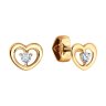 Серьги из золота с фианитами (Арт.51-122-00990-2)