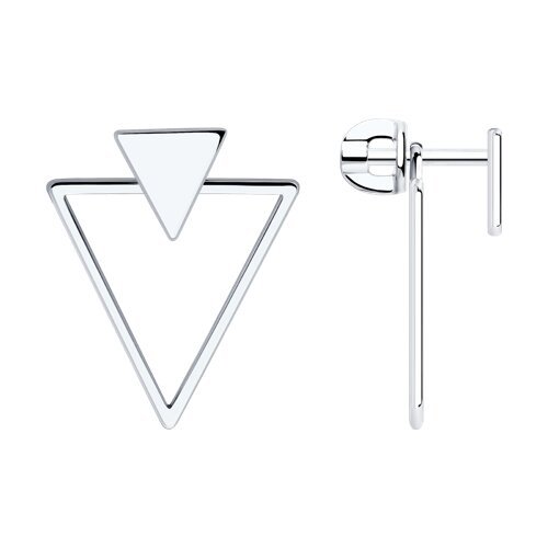 Серьги из серебра (Арт.94025972)