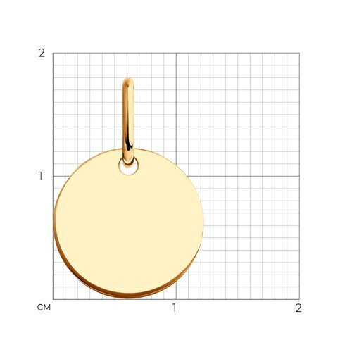 Подвеска из золота (Арт.036556)