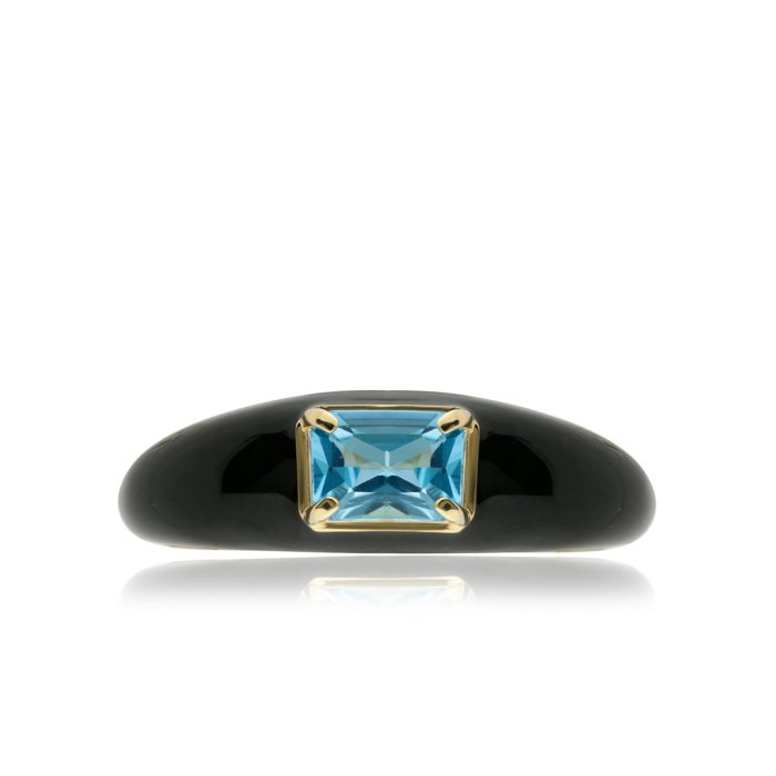 Кольцо из золота с топазом Русские Самоцветы (Арт.95737)