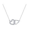 Колье из серебра с фианитами (Арт.94070724)