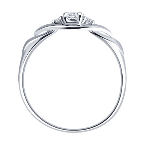 Кольцо из серебра с фианитами (Арт.94-110-00205-1)