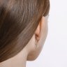 Серьги из белого золота с бриллиантами (Арт.1021500)