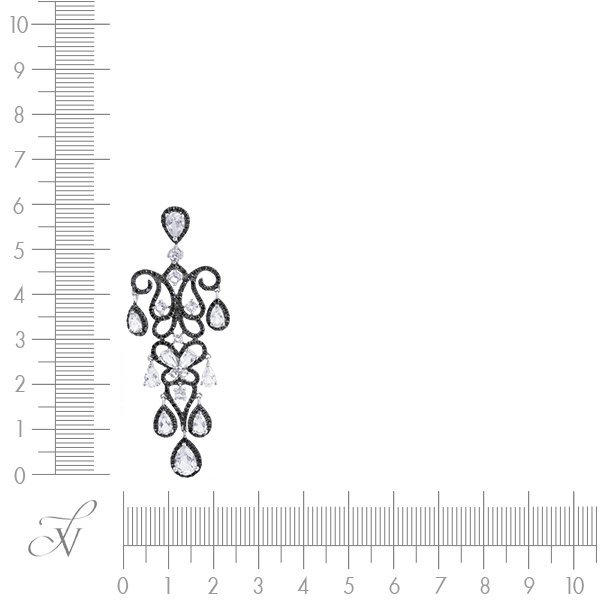 Кулон из белого золота с бриллиантом и топазом (Арт.mp51604a-bd-wtp_pd_db_wg)