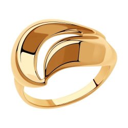 Кольцо из золочёного серебра (Арт.93-110-00619-1)