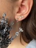 Серьги Серебряные крылья (Арт.022028589)