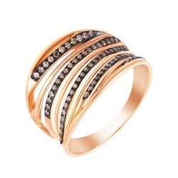 Кольцо из золота с бриллиантом (Арт.r48347a0s14rb002_ko_dn_pink)