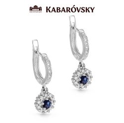 Серьги Кабаровский (Арт.12-1677-1100)