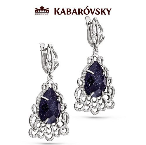 Серьги Кабаровский (Арт.12-068-1300)