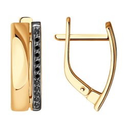Серьги из золота с бриллиантами (Арт.51-220-01874-3)