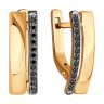 Серьги из золота с бриллиантами (Арт.51-220-01874-3)