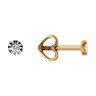 Серьги из золота с бриллиантами (Арт.51-222-01076-2)