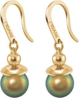 Серьги серебряные с жемчугом «Beautiful 26G» Rivoli (арт.AAS-1-B-10-26-G)