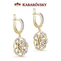 Серьги Кабаровский (Арт.12-2447-1000)